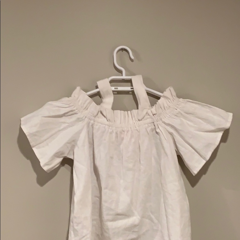 🆕 Joe Fresh Linen Cold Shoulder Top - Women’s Size XS - Picture 4 of 4